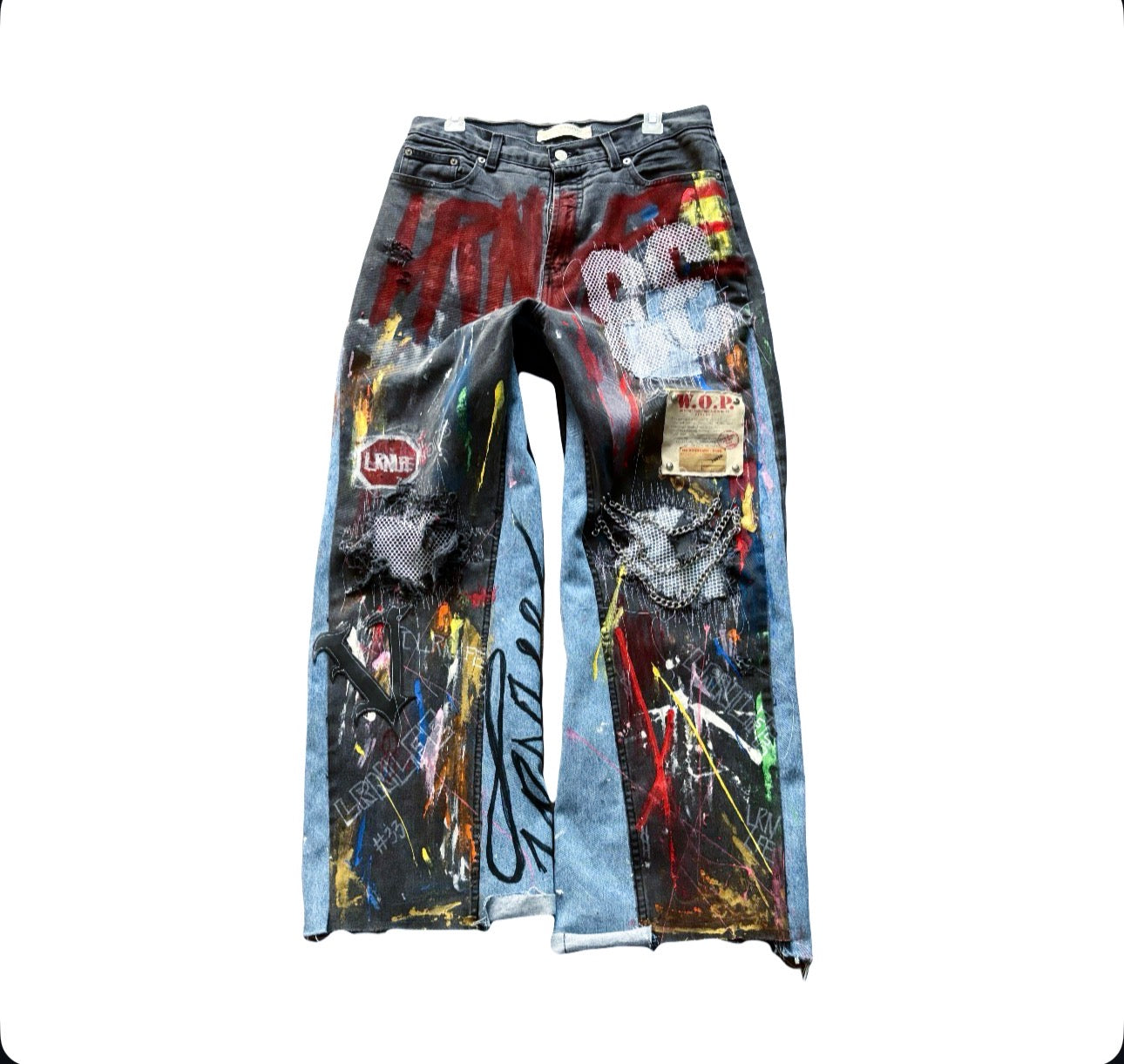 Lessons in the Veil — LRNLFE X VEIL33 Art denim  1/1