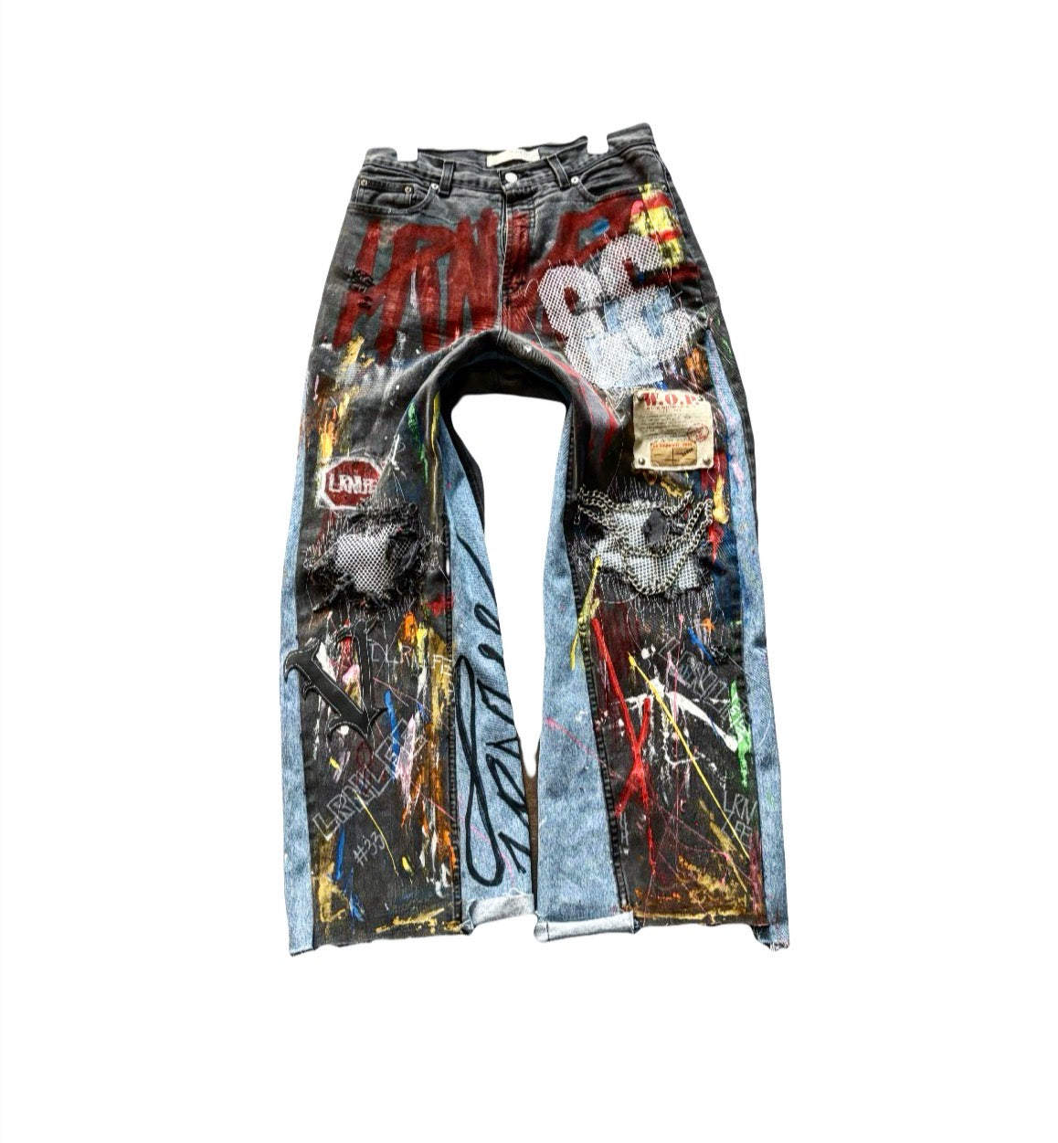 Lessons in the Veil — LRNLFE X VEIL33 Art denim  1/1